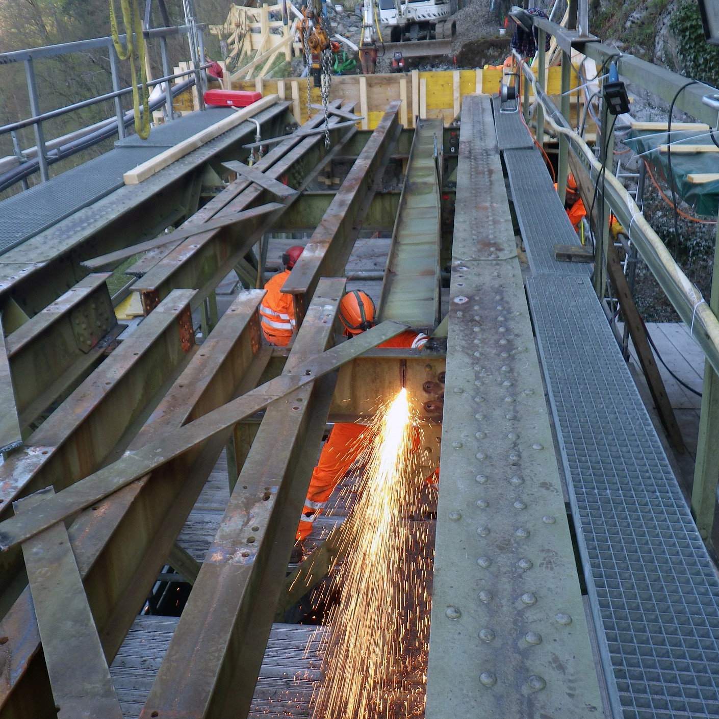 Brückensanierung Brünig Linie