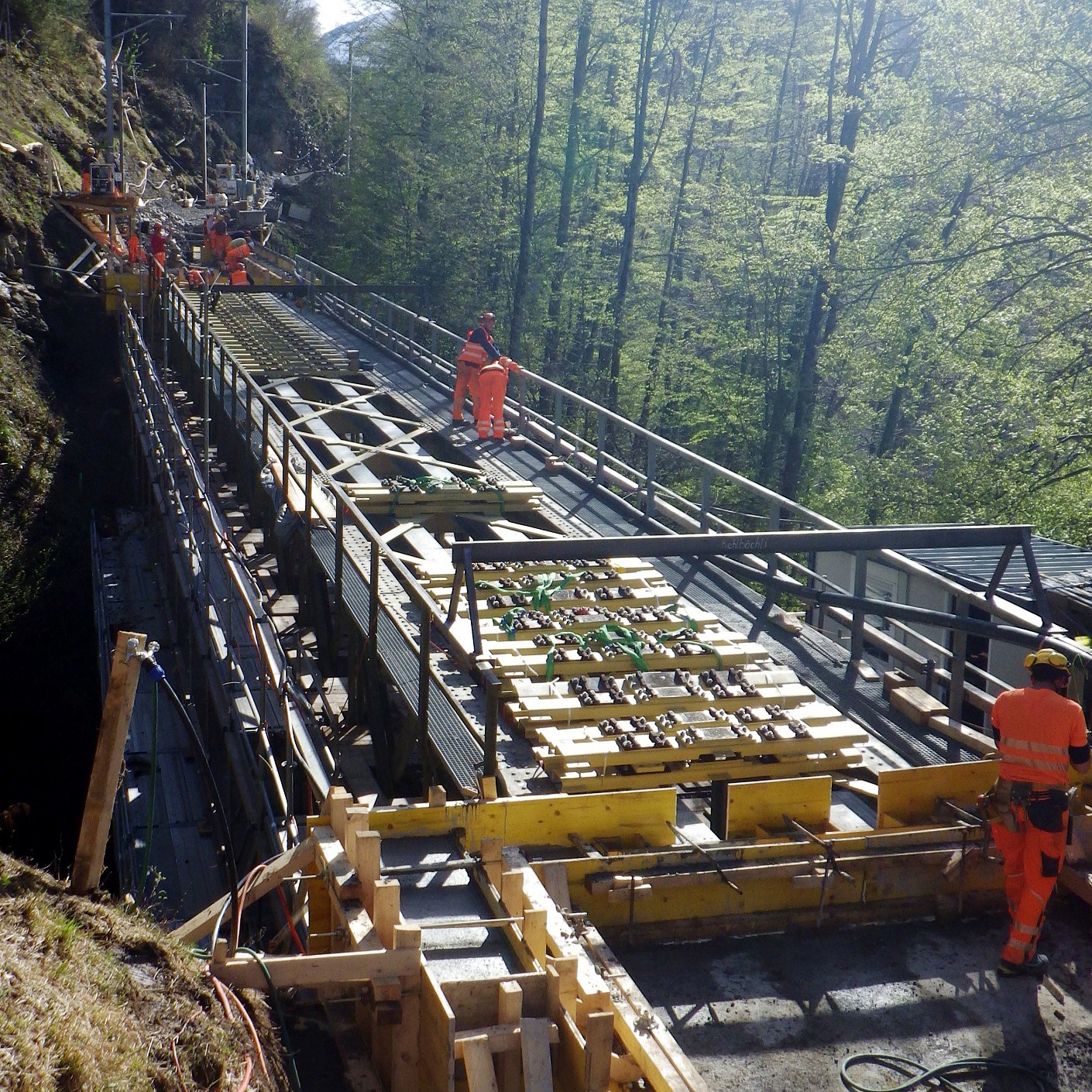 Brückensanierung Brünig Linie