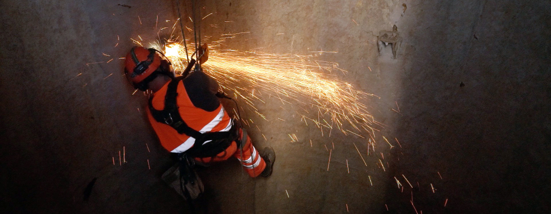 Schweissarbeiten Seiljob